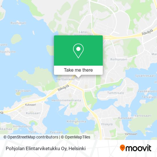 Pohjolan Elintarviketukku Oy map