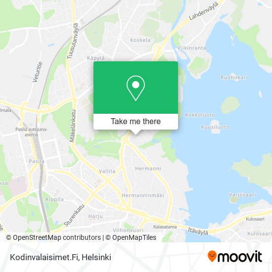 Kodinvalaisimet.Fi map