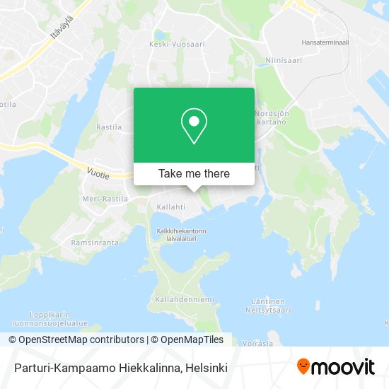 Parturi-Kampaamo Hiekkalinna map