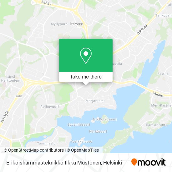 Erikoishammasteknikko Ilkka Mustonen map