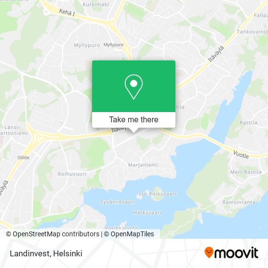 Landinvest map