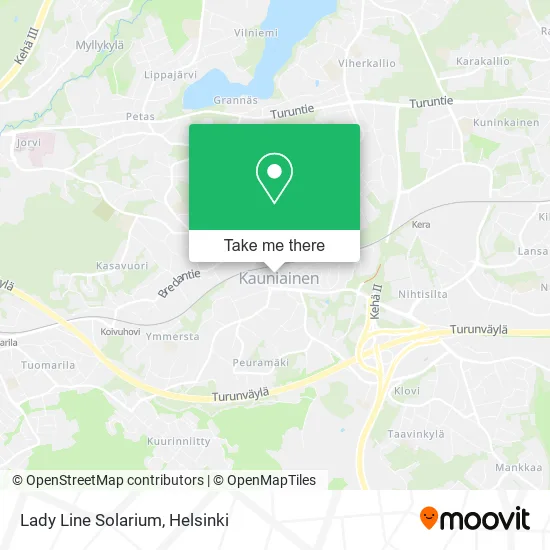 Lady Line Solarium map