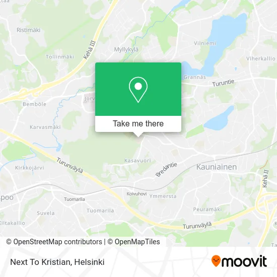 Next To Kristian map