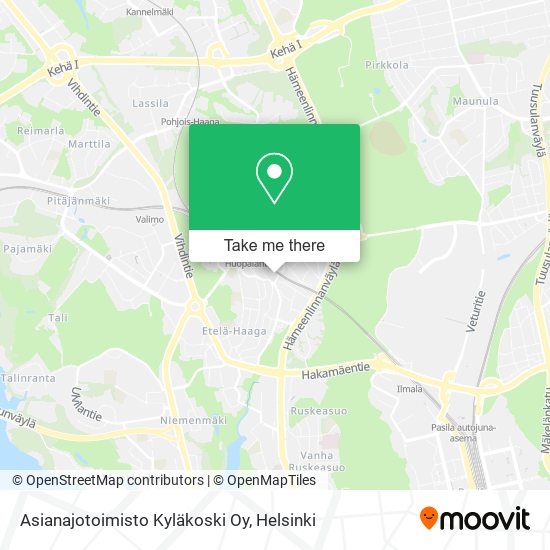 Asianajotoimisto Kyläkoski Oy map
