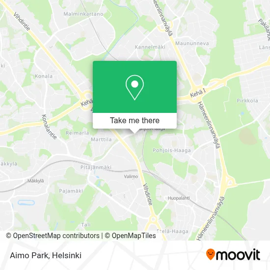 Aimo Park map