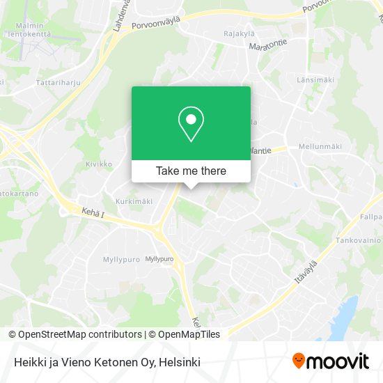Heikki ja Vieno Ketonen Oy map