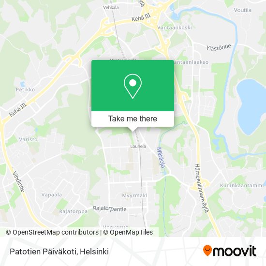 Patotien Päiväkoti map