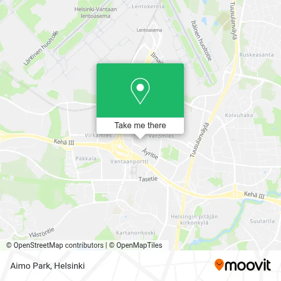 Aimo Park map