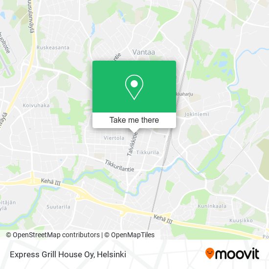 Express Grill House Oy map