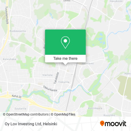 Oy Lov Investing Ltd map