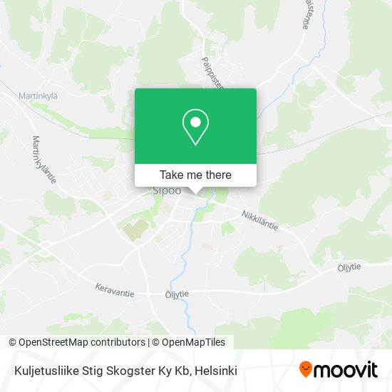 Kuljetusliike Stig Skogster Ky Kb map