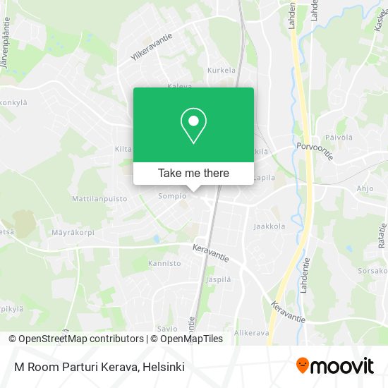 M Room Parturi Kerava map