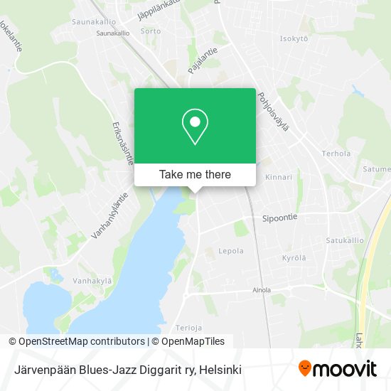 Järvenpään Blues-Jazz Diggarit ry map