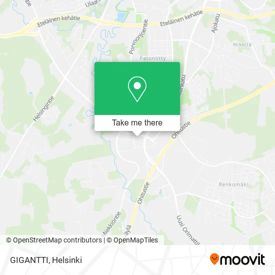 GIGANTTI map