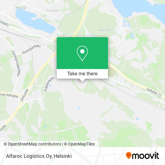 Alfaroc Logistics Oy map