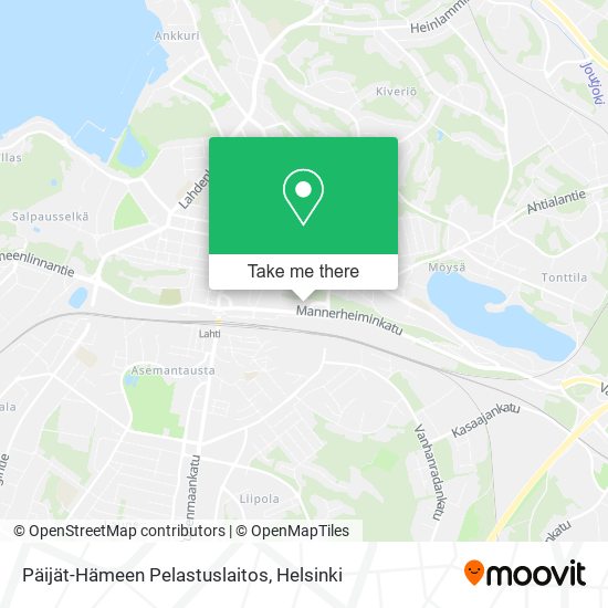 Päijät-Hämeen Pelastuslaitos map
