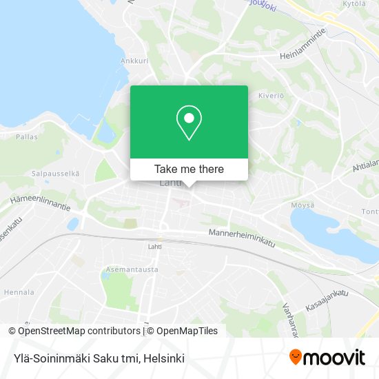 Ylä-Soininmäki Saku tmi map
