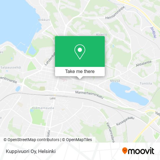 Kuppivuori Oy map