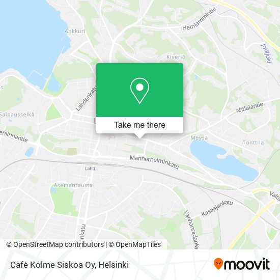 Cafè Kolme Siskoa Oy map