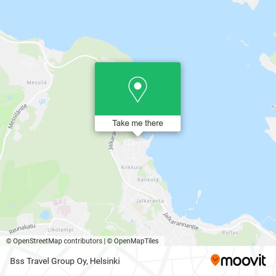Bss Travel Group Oy map