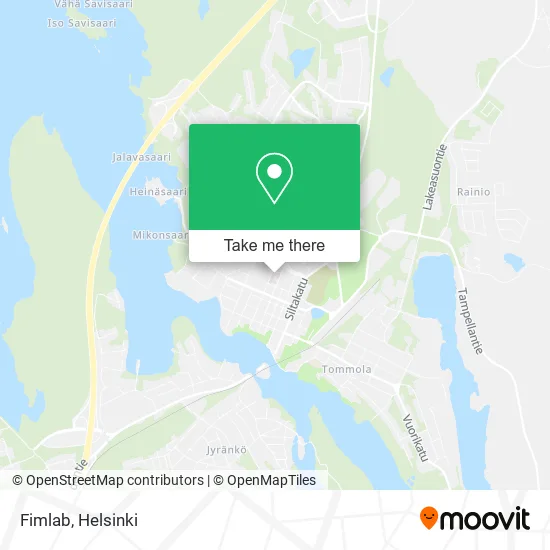 Fimlab map