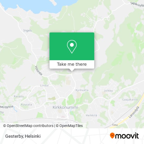 Gesterby map