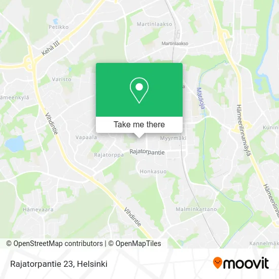 Rajatorpantie 23 map