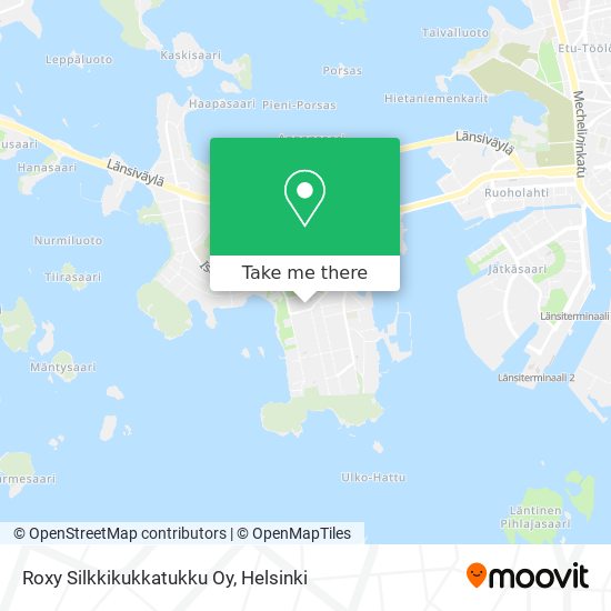 Roxy Silkkikukkatukku Oy map