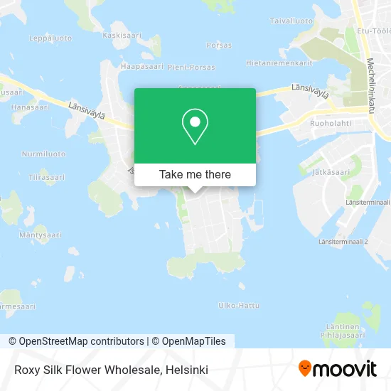 Roxy Silk Flower Wholesale map