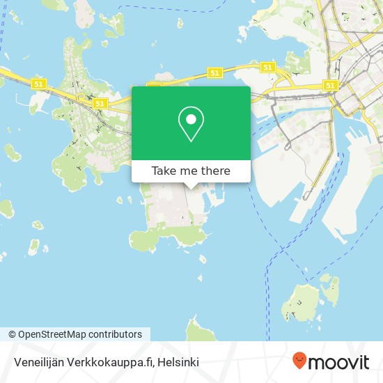 Veneilijän Verkkokauppa.fi map