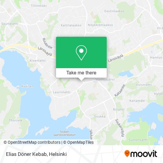 Elias Döner Kebab map