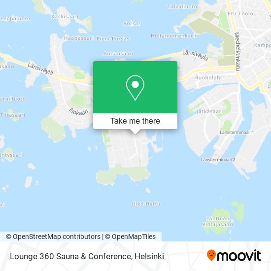 Lounge 360 Sauna & Conference map