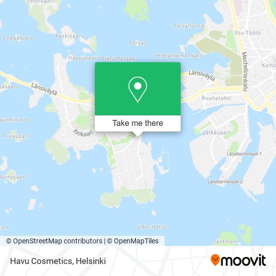 Havu Cosmetics map