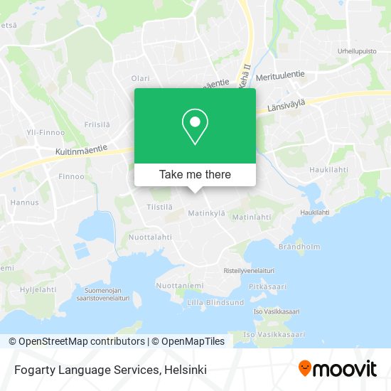 Fogarty Language Services map