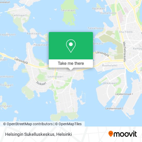 Helsingin Sukelluskeskus map