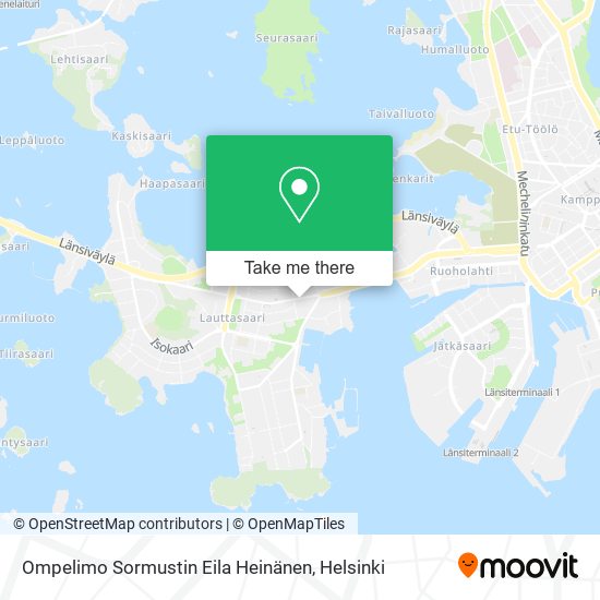 Ompelimo Sormustin Eila Heinänen map