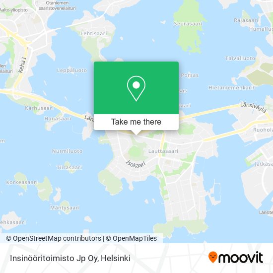 Insinööritoimisto Jp Oy map