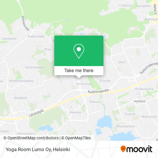 Yoga Room Lumo Oy map