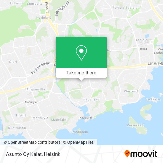 Asunto Oy Kalat map