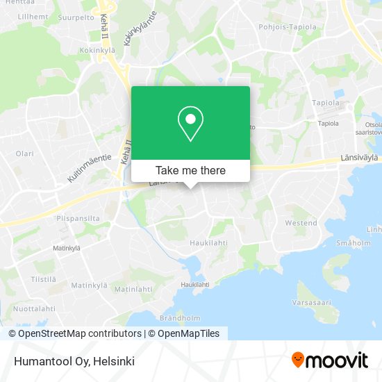 Humantool Oy map