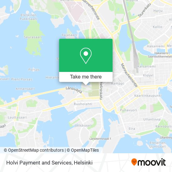 Holvi Payment and Services map