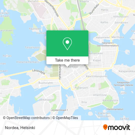 Nordea map