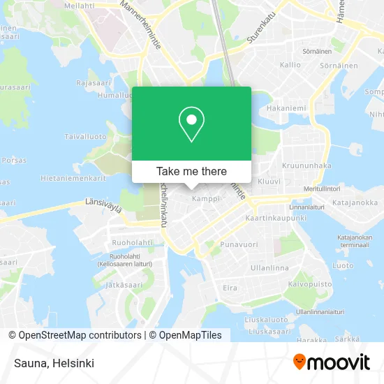 Sauna map