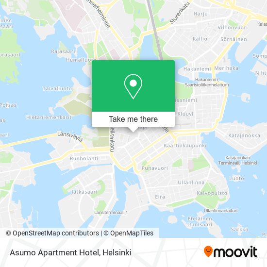Asumo Apartment Hotel map