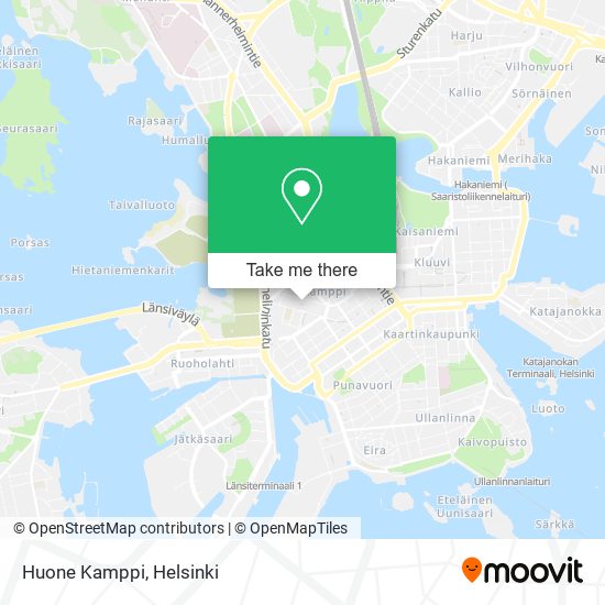 Huone Kamppi map