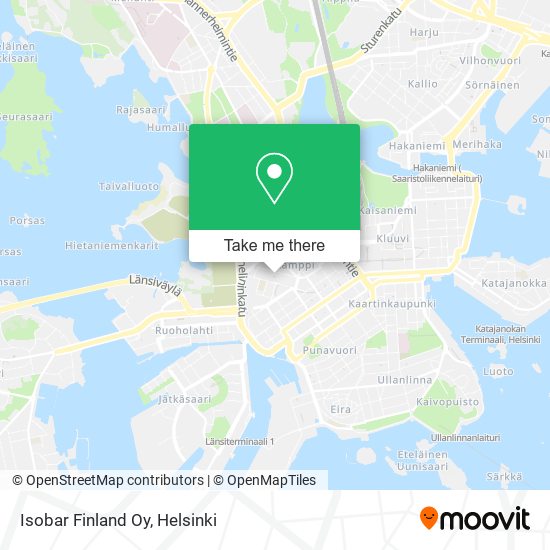 Isobar Finland Oy map