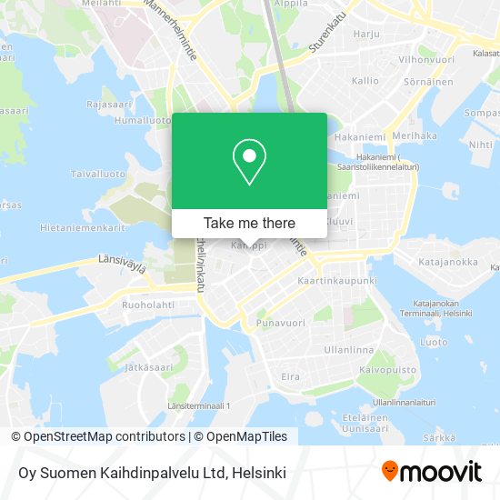 Oy Suomen Kaihdinpalvelu Ltd map