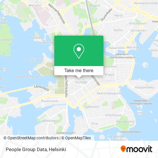 People Group Data map