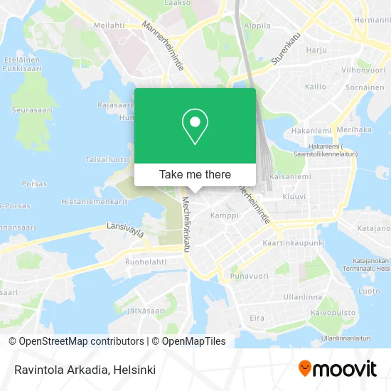 Arkadia Restaurant map