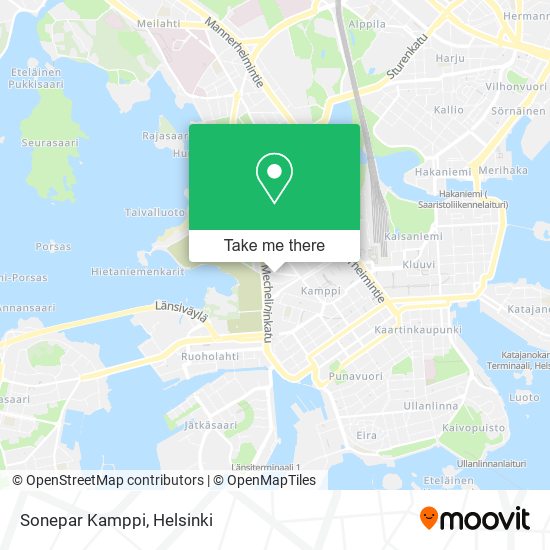 Sonepar Kamppi map